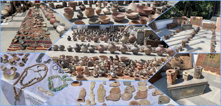 Polis, Şişli ve Kağıthane'deki iki depoda 7.364 parça ' tarihi eser' yakaladı