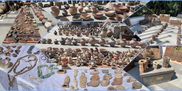 Polis, Şişli ve Kağıthanedeki iki depoda 7.364 parça tarihi eser yakaladı