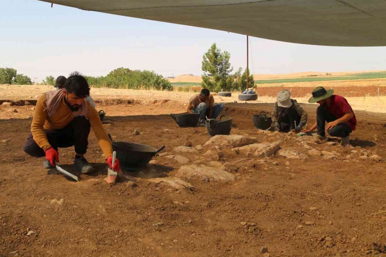 Taş Tepeler Projesi'nin en doğu noktasındaki Sefertepe arkeoloji kazılarından fotoğraflar