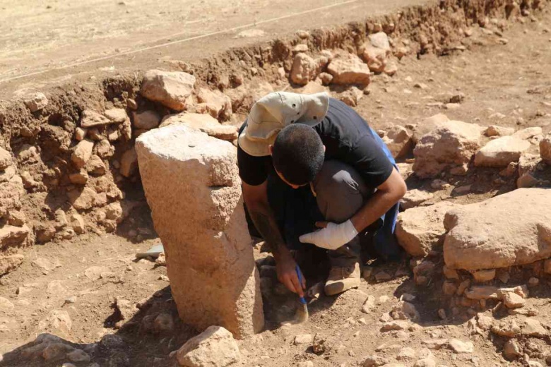 Taş Tepeler Projesi'nin en doğu noktasındaki Sefertepe arkeoloji kazılarından fotoğraflar