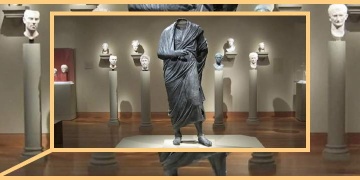 Türkiyeden giden ve 37 yıldır ABD müzesinde bulunan Marcus Aurelius heykeline el kondu