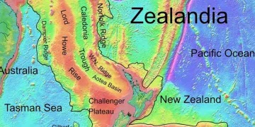 Batık kıta Zelandiya, varsayımsal Terra Australis Incognita mı?
