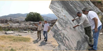 Jeologlar ve arkeologlar Ayasuluk Tepesinde antik kentleri yıkan depremleri araştırıyor