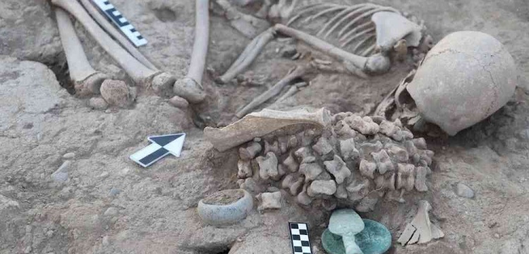 Bronze Age girl buried with more than 150 animal ankle bones in Kazakhstan