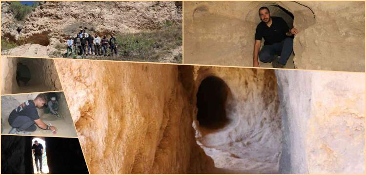 Karabük'te Kapadokya yeraltı kentlerini andıran bir yeraltı kaya yerleşkesi keşfedildi