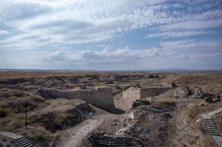 UNESCO Dünya Mirası Listesi'ne Gordion Antik Kenti'nden manzaralar