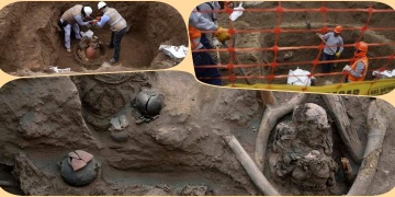 Peruda doğalgaz hattı inşaatında İchma dönemine ait mumyalar bulundu