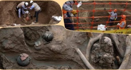 Peruda doğalgaz hattı inşaatında İchma dönemine ait mumyalar bulundu