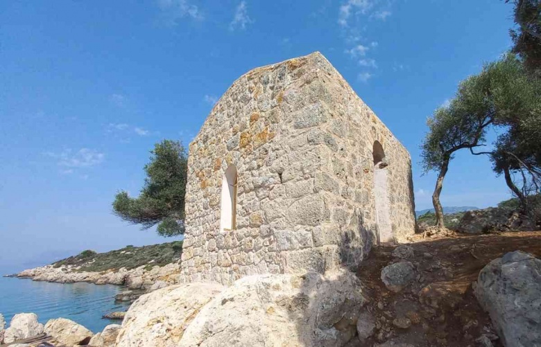 Muğla'nın Orata Adası'ndaki tarihi eserlerin restorasyonu başlıyor...