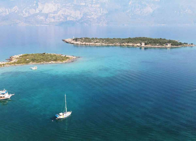 Muğla'nın Orata Adası'ndaki tarihi eserlerin restorasyonu başlıyor...