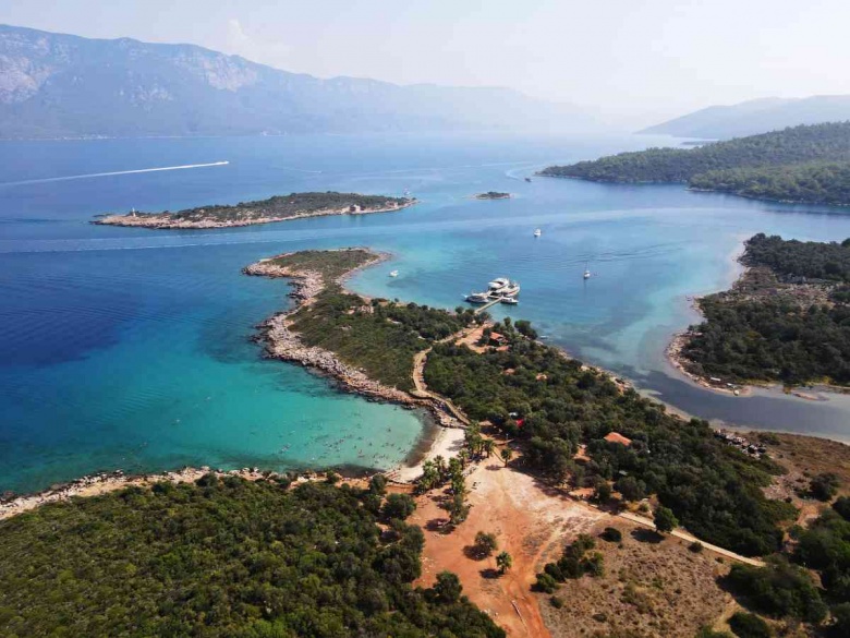 Muğla'nın Orata Adası'ndaki tarihi eserlerin restorasyonu başlıyor...