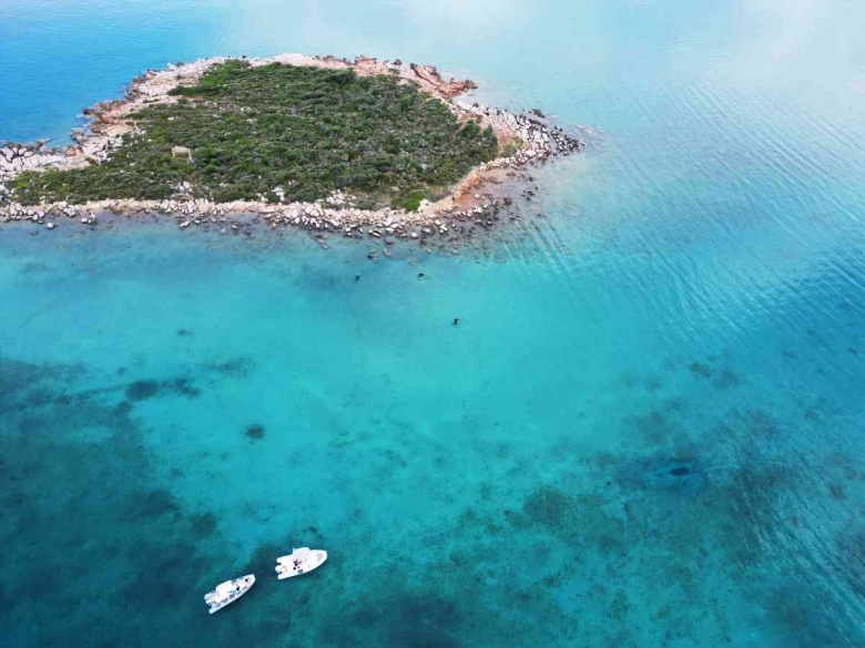 Muğla'nın Orata Adası'ndaki tarihi eserlerin restorasyonu başlıyor...