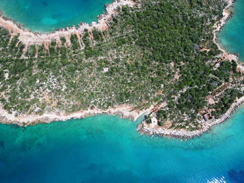 Muğla'nın Orata Adası'ndaki tarihi eserlerin restorasyonu başlıyor...