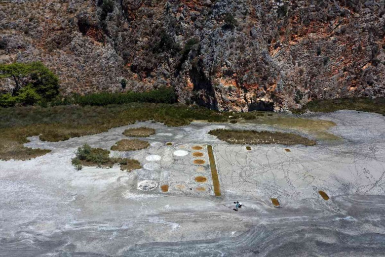 İztuzu Plajı'ndaki antik Kaunos tuzlasının 2 bin yıldır işlevini kaybetmediği anlaşıldı