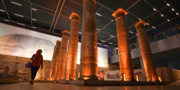 Zeugma Mozaik Müzesinde 6 Şubat depremleri sonrası ziyaretler yeniden yoğunlaştı