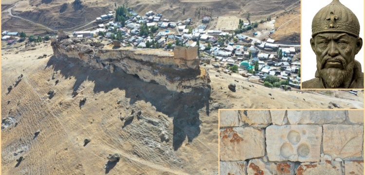 Timur'un hatırası Kars'ta Micingirt Kalesi'ndeki  'it ayağı' sembolü ile yaşatılıyor