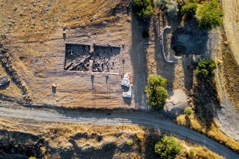 Konya'daki Gökhöyük'te 3 bin yıllık dokuma atölyesinin kalıntıları bulundu