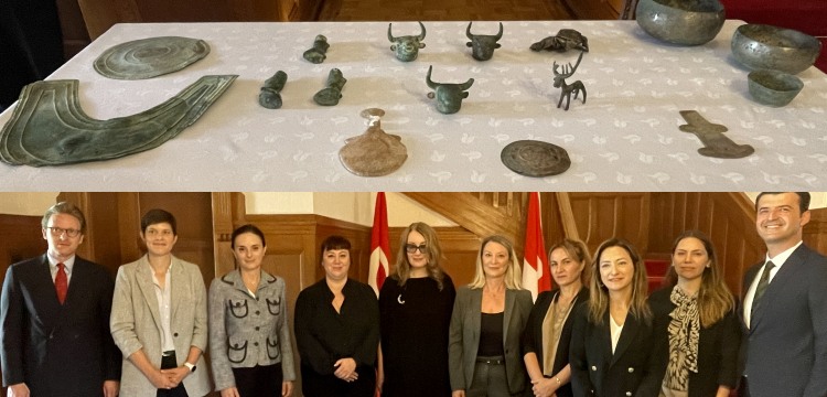 Switzerland repatriates stolen 37 artifacts from Turkey