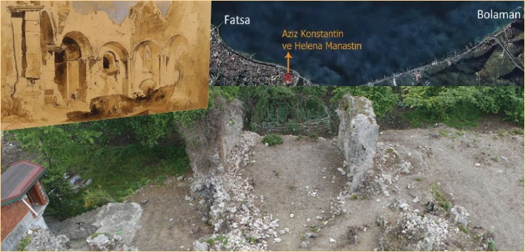 Archaeology dergisi Fatsa'da bulunan Bizans Manastırının önemine dikkat çekti