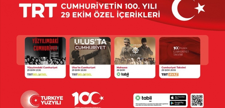 TRT, Cumhuriyet Bayramı özel yayın programını açıkladı