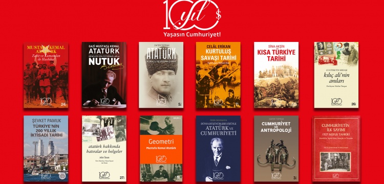 Türkiye İş Bankası Kültür Yayınları 100. Yıl Serisi'nde Atatürk'ün üç eseri yer alıyor