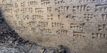 Körzüt Kalesindeki arkeoloji kazılarında bir Urartu Tapınağı ve çivi yazılı bloklar bulundu