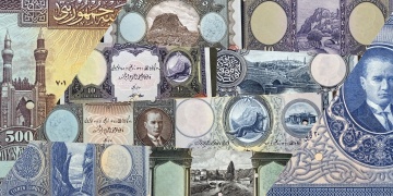 Türkiyenin ilk banknotlarında kurt figürü, karasabalı çiftçi ve yurt manzaraları yer alıyor