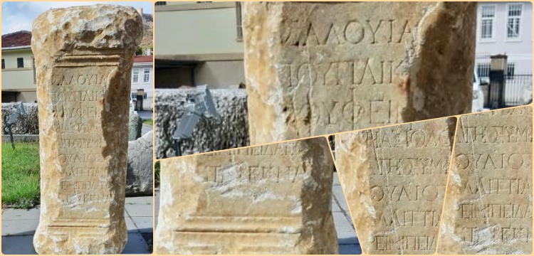 Kastamonu'da arkeolojik kurtarma kazısında Roma dönemine ait mezar steli bulundu