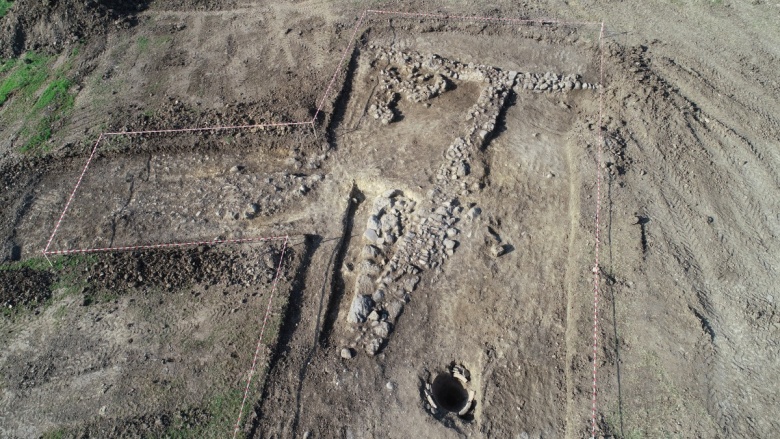 Samsun'da inşaat kazısından Helenistik ve Roma dönemlerine ait yerleşke çıktı