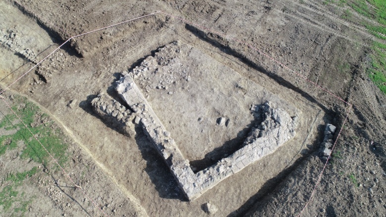 Samsun'da inşaat kazısından Helenistik ve Roma dönemlerine ait yerleşke çıktı