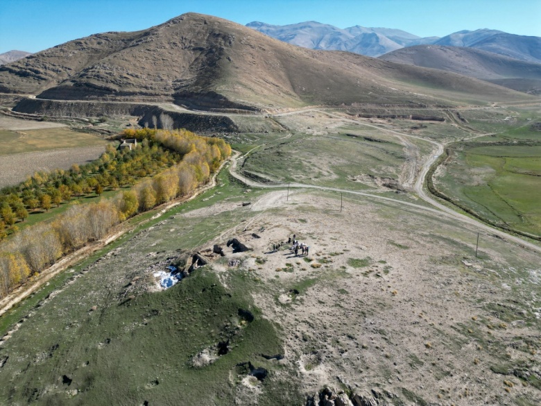 Van'daki İremir Höyüğü arkeoloji kazılarından fotoğraflar