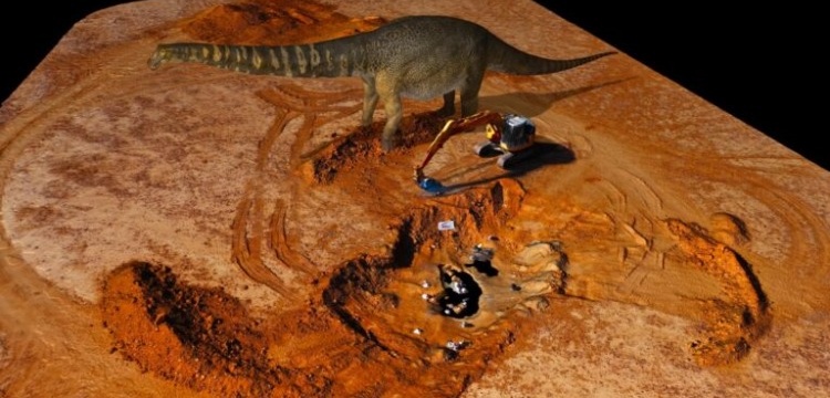 Avustralya'da fosili bulunan en iri dinozor: Australotitan cooperensis