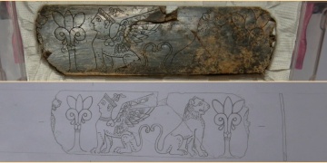 Hititlerin başkentinde fildişinden çok kültürlü bir Demir Çağı şaheseri sanat eseri bulundu