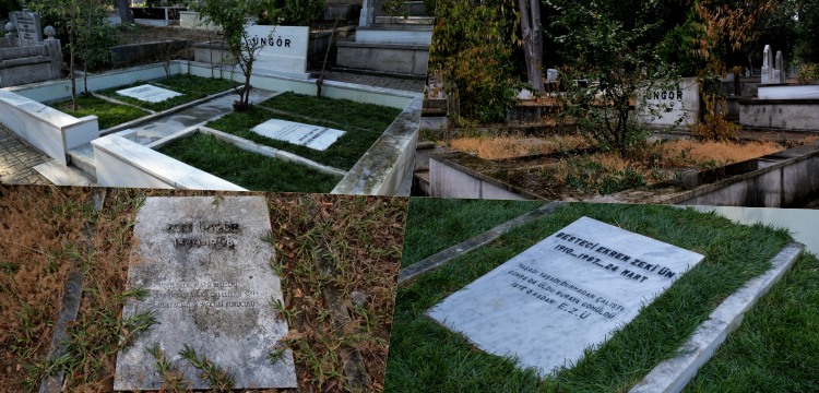 İstiklal Marşı’nın bestecisi Osman Zeki Üngör’ün tahrip olmuş mezarı onarıldı