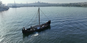 Viking gemisi Saga Farmannc Haliç Tersanesinde kışlayacak