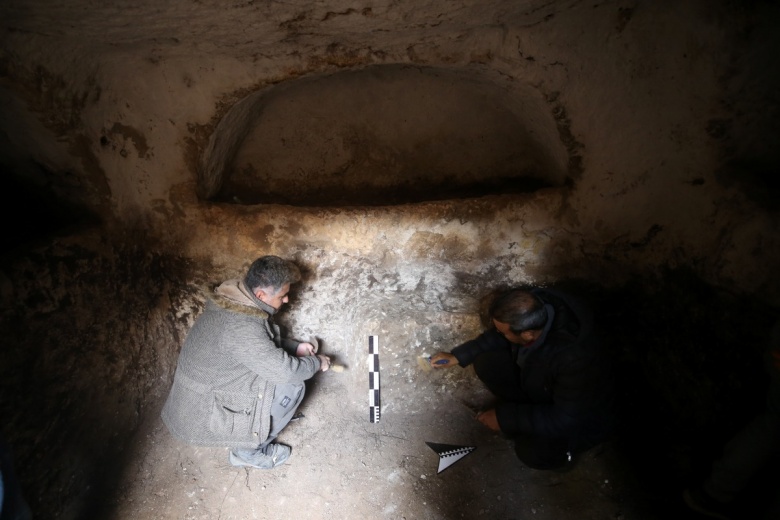 Kızıltepe'deki arkeoloji kazılarında 1500 yıllık Anadolu leoparı kemikleri bulundu
