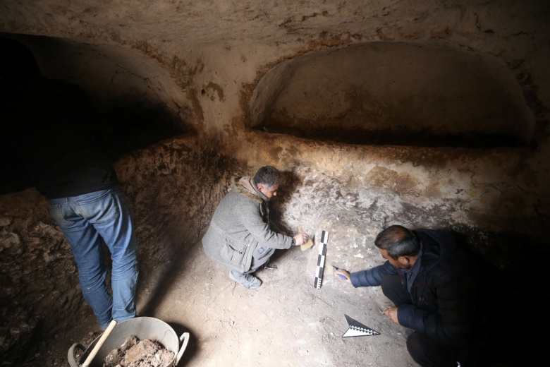 Kızıltepe'deki arkeoloji kazılarında 1500 yıllık Anadolu leoparı kemikleri bulundu