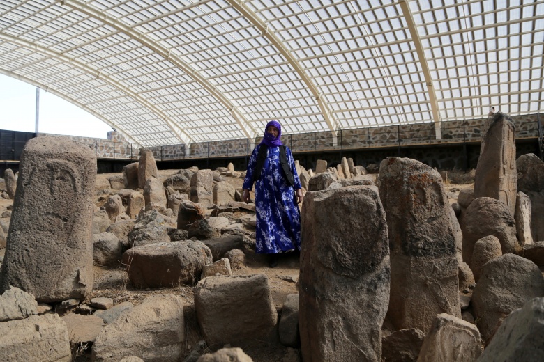 İran'ın Erdebil eyaletindeki Mışginşehr kentindeki Şehryeri'nin gizemli taş anıtları