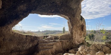 Edirnedeki 1500 yılık kaya şapeli korunmaya muhtaç