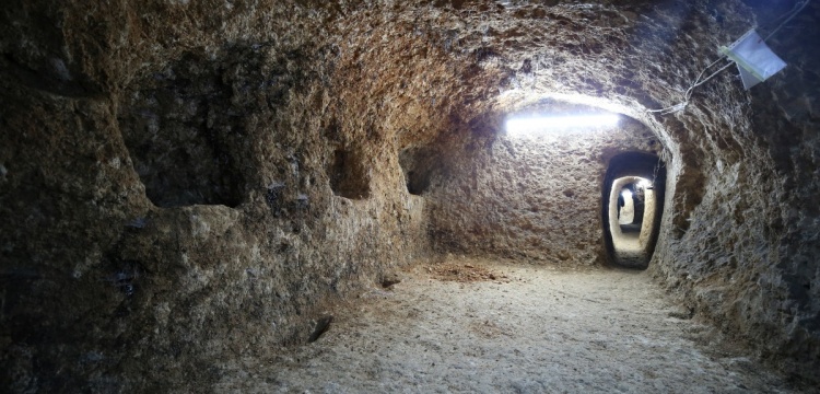 Konya'da Sarayini yeraltı şehrine tünelle bağlı yeni bir yeraltı şehri keşfedildi