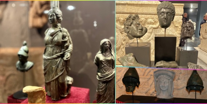 Yurtdışından Antalya Arkeoloji Müzesine dönen 42 tarihi eser görücüye çıktı