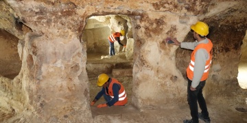 Mardindeki 5 bin yıllık kenti Matiatenin tarihi tunç çağına uzanıyor