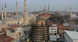 Edirnedeki Makedon Kulesinde restorasyonun 2. etabı başladı