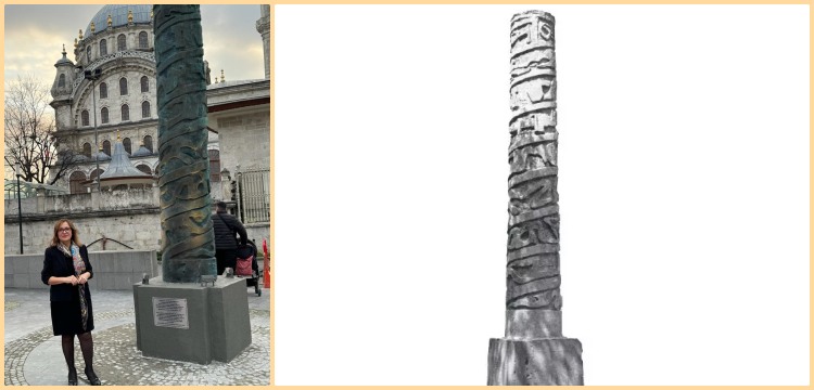 Heykeltraş Zühtü Müridoğlu imzalı 50. yıl anıtı, 50 yıl gecikmeyle ayağa kaldırıldı