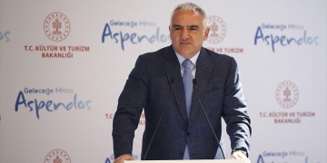 Bakan Ersoy: Aspendos kazılarının devamı için 1 milyar lira başlangıç ödeneği ayırdık