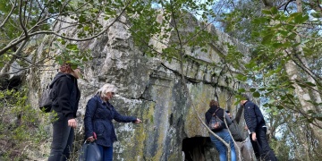Marmaristeki Karya dönemi kaya mezarını ziyarete açma çalışmaları başladı