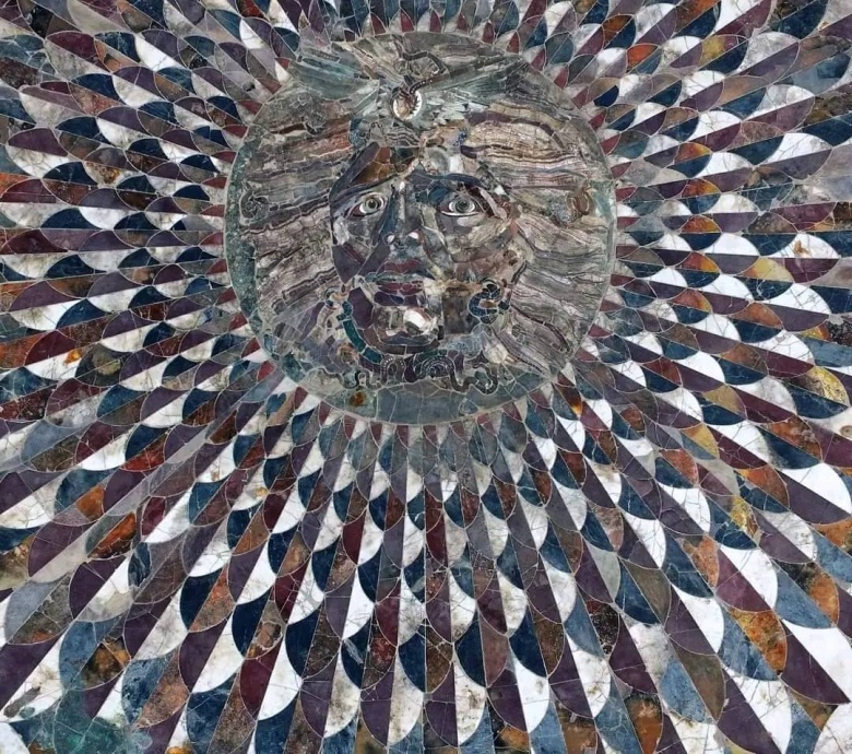 Kibyra Antik Kenti'nde ziyarete açılan eşsiz Medusa mozaiği