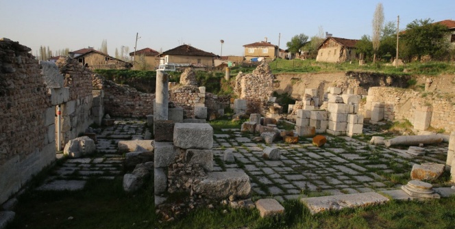 Sulusaraydaki Sebastapolis Antik Kenti depremlerde hasar görmedi