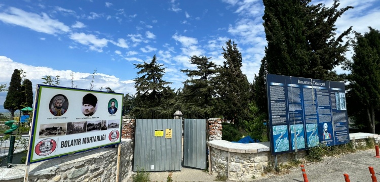 Namık Kemal'in mezarı ve Gazi Süleyman Paşa Türbesinde restorasyon sürüyor