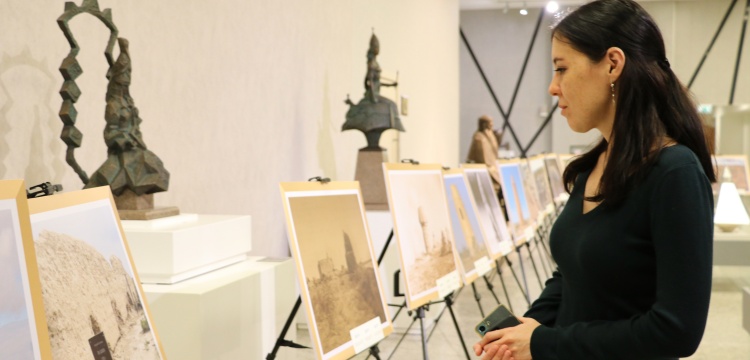 Kazak Bozkırlarında Oğuzların Tarihi Mirası sergisi Astana'da ziyarete açıldı